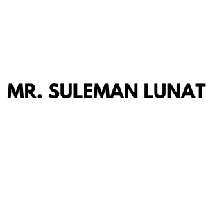 Mr. Suleman Lunat
